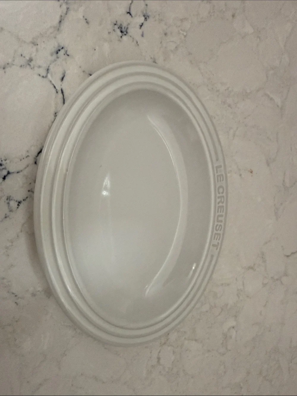 Le Creuset White mini Oval Serving Dish